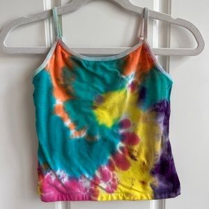 Size 4-5 Gapkids tie dye camisole tank top